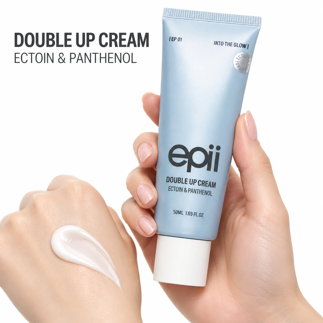 Panthenol Face Cream Ectoin Moisturizer Barrier Repair Deep Hydration Soothing Sensitive Dry Skin Daily Facial Care