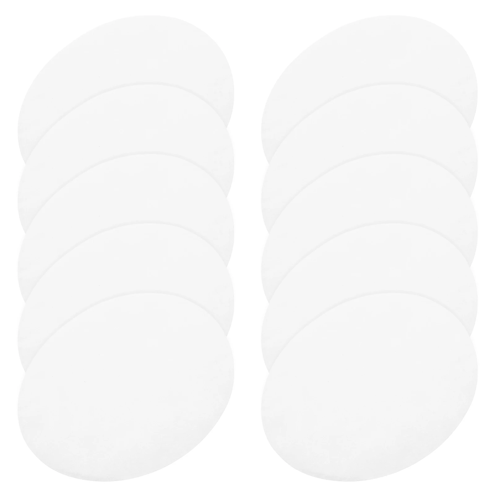 

100 Pcs Laboratory Filter Papers Absorbing qualitative replacement chromatography experiment white filters discs medium garage