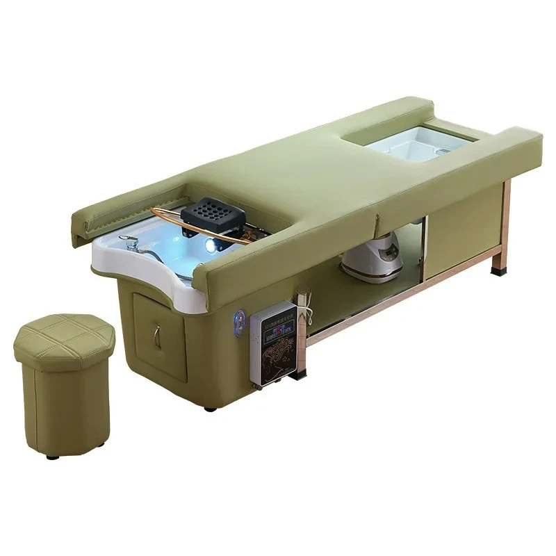 

Massage head therapy bed Thai style shampoo bed
