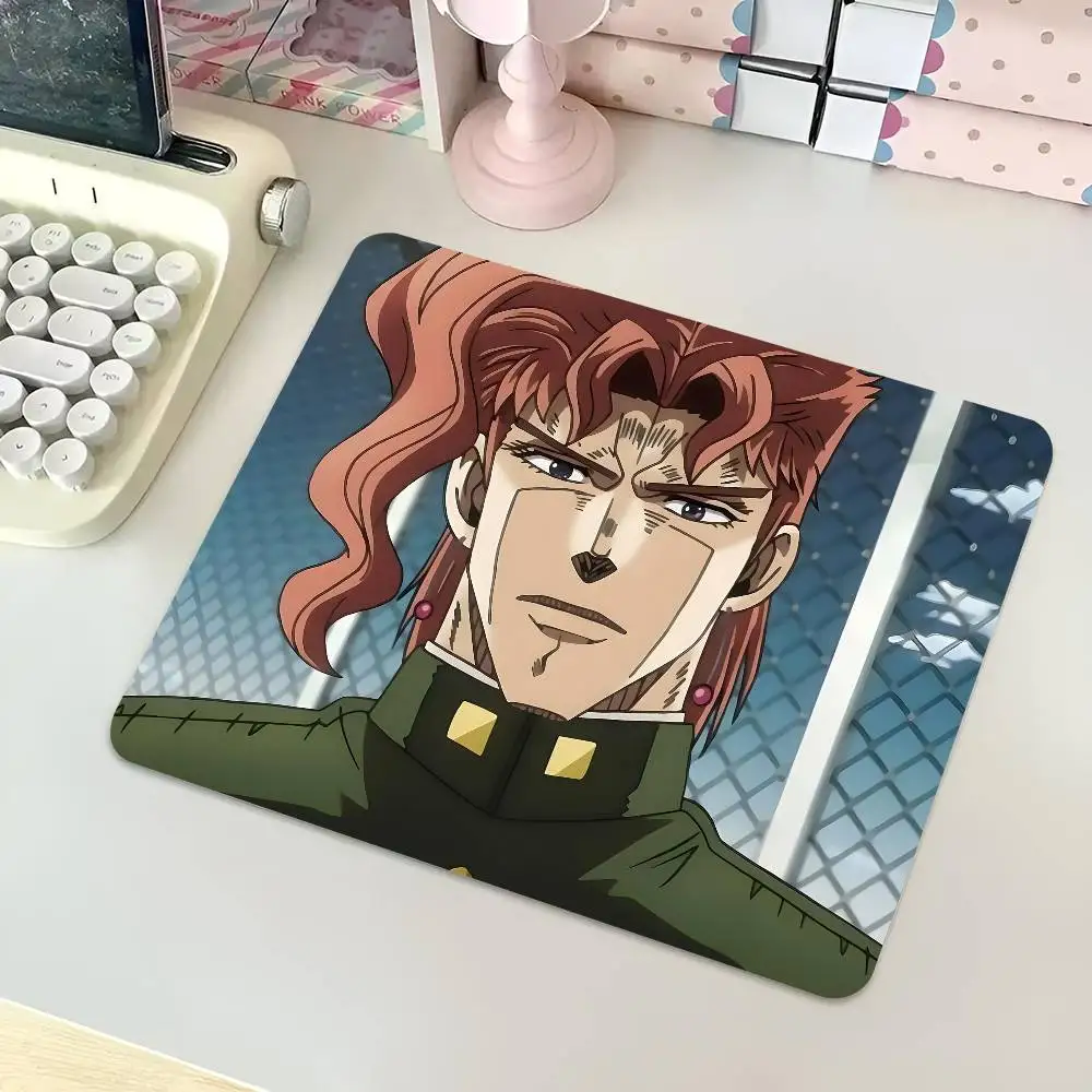 1pc Noriaki Kakyoin Anime Characters Small Mousepad Keyboard Pad Laptop Cushion Non-slip Deskpad