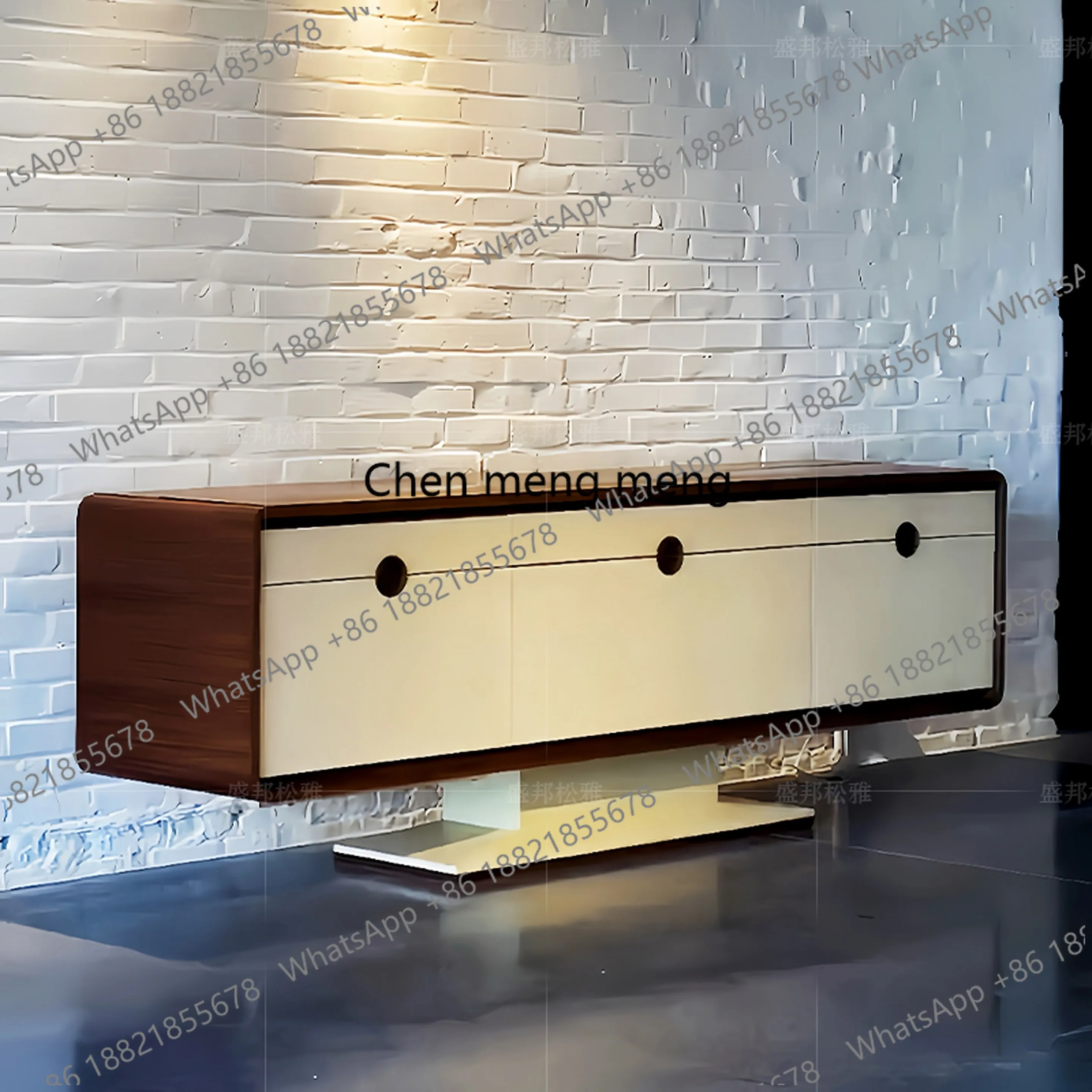 Light luxury electric lifting wine cabinet for home modern creative lighting glass display cabinet solid wood storage cabinet