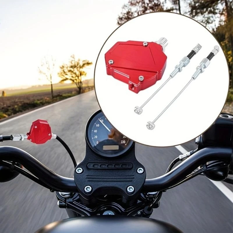 

Motorcycle Stunt Clutch Cable Clutch Economizer System for Motorbikes Aluminum Easy Pull Cable Line Easy Installation X37F