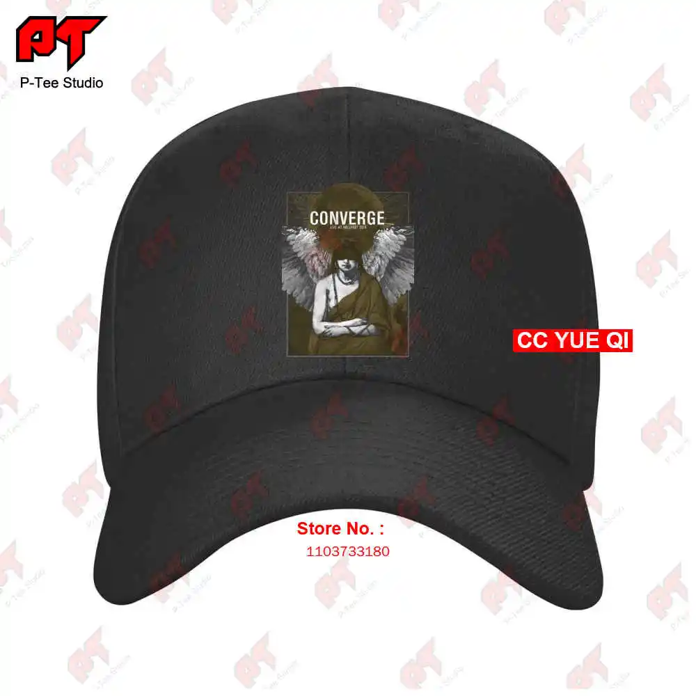 E1Syndicate Converge Hellfest France Concert Metal Baseball Caps Truck Cap H3TM