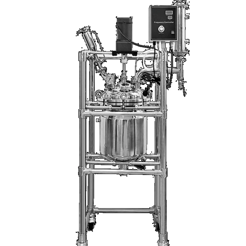 

Double layer stainless steel reactor laboratory high temperature and high pressure vacuum hydrothermal synthesis kettle 5L/10L/