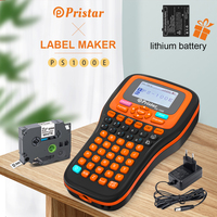 Portable Label Printer Wireless Label Maker PS100E Industrial Labeling Machine Similar as Brother P-Touch Labeller tze231 Tape