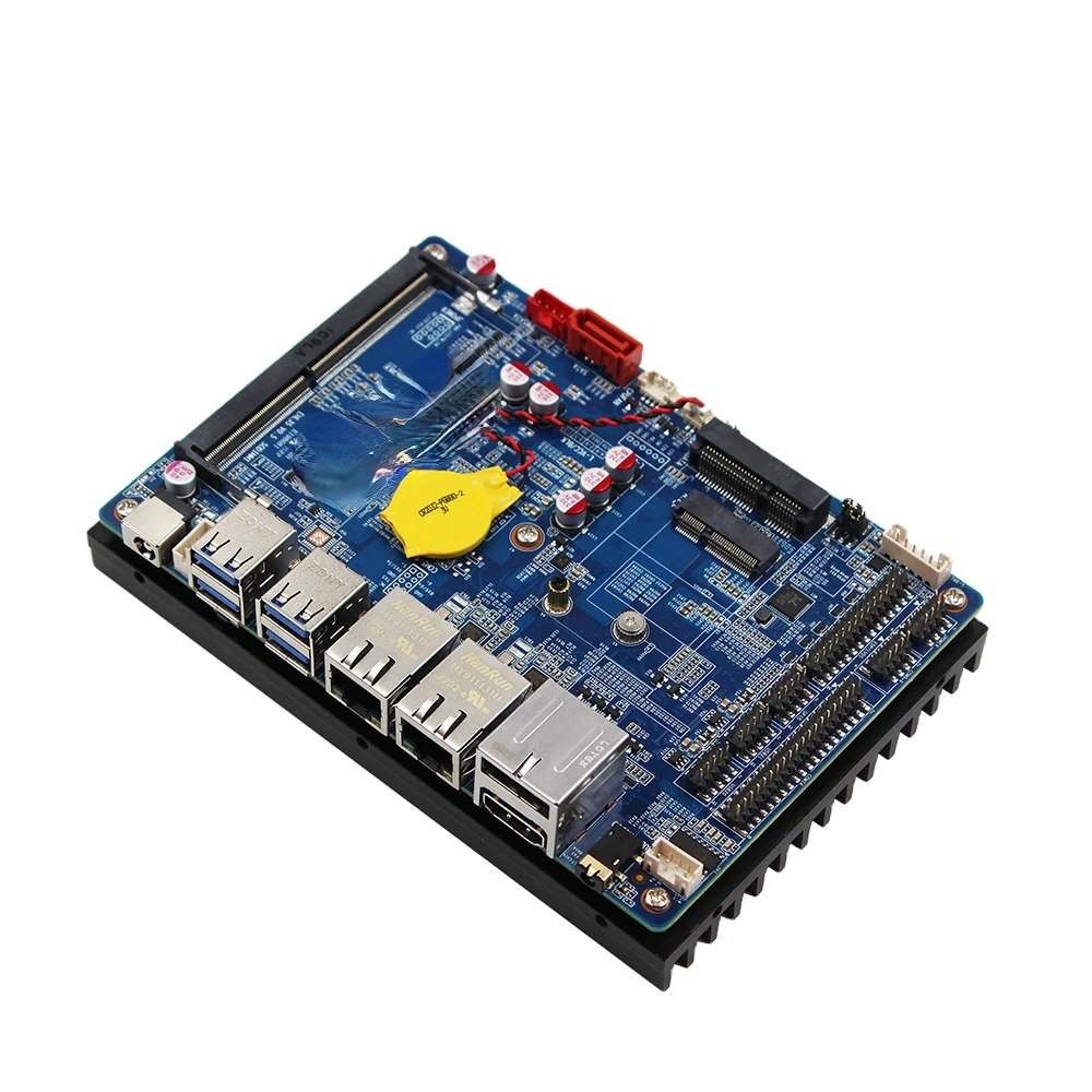 Processor J6412 single board SATA3.0 mSATA HDMI DP eDP/LVDs 32GB industrial motherboard