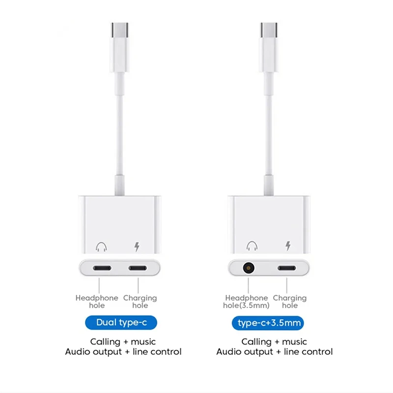 Type C To 3.5mm Headphone Jack OTG Adapter For iPhone 15 Pro Fast Charger For Samsung Xiaomi One Plus USB C Connector Aux Cable