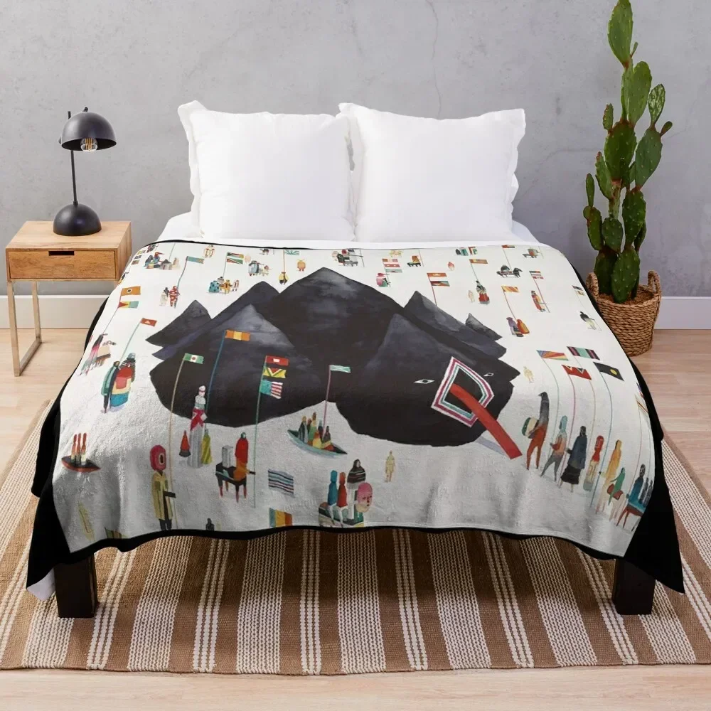 

Young the Giant Home Of The Strange Throw Blanket Bed Fashionable Bed linens Thermal For Decorative Sofa Blankets