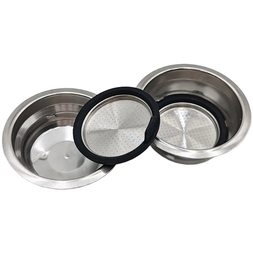 

Removable Filter For Espresso Machines Stainless Insert Coffee Filter Basket Portion Control Design Easy To Clean