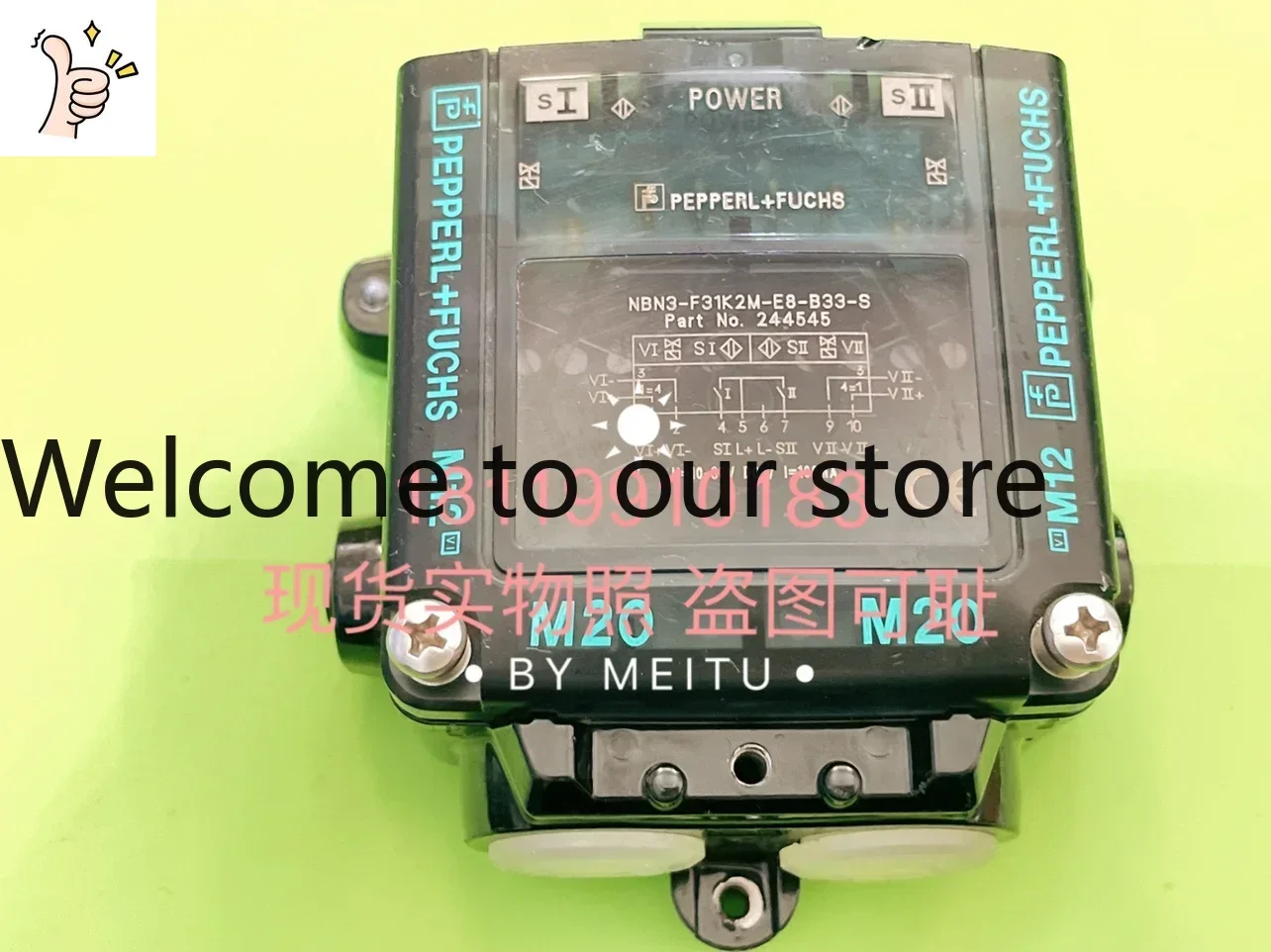 2026 Beijiafu P+F Inductive Proximity Switch Sensor NBN3-F31K2M-E8-B33-S 244545