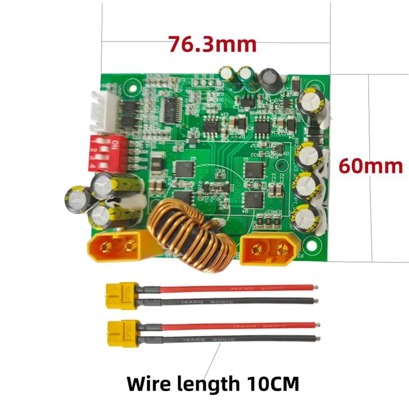 [NEWA08R】 Solar Charge Controller Module 100W MPPT 10A 11.1V 12V 14.8V 29.4V DIY Solar Power System