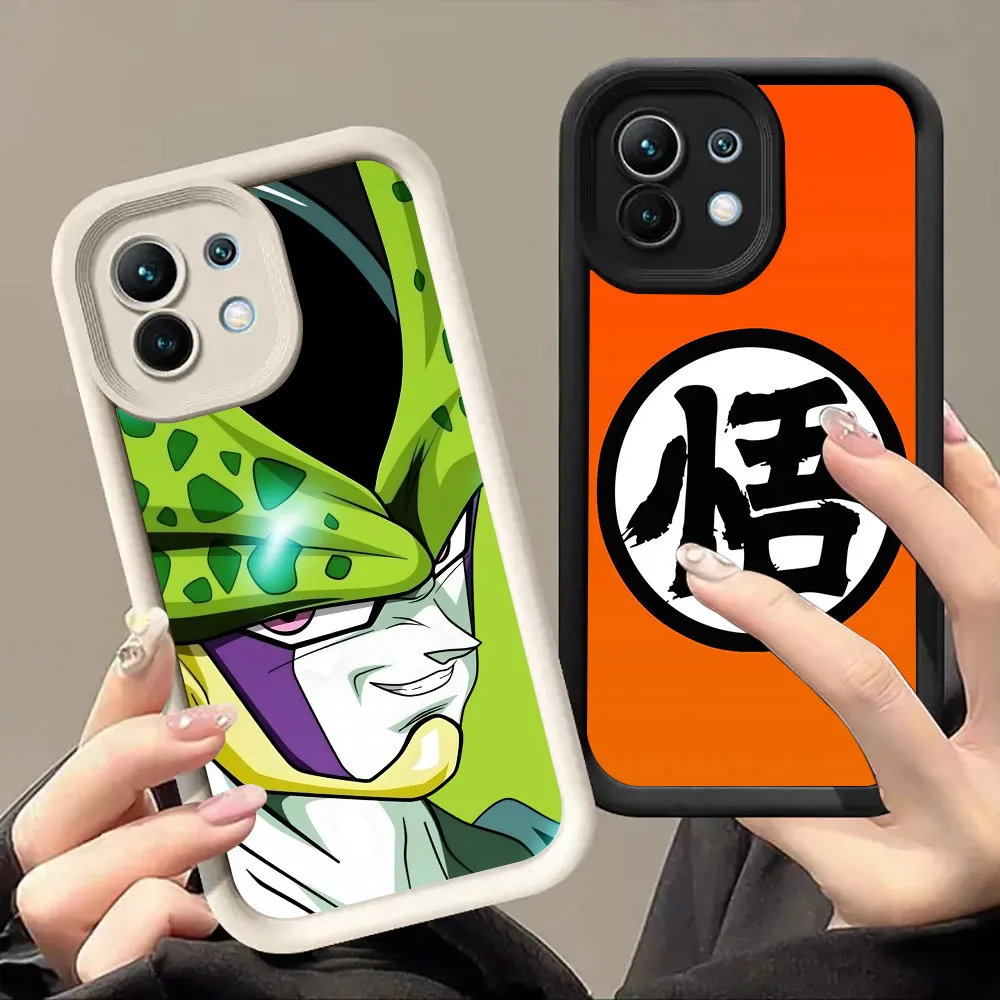 

Dragons Balls Cell Anime Silicone Case For Xiaomi 15T 14T 13T Pro 15 Ultra 17Pro Max Poco F7 X7 X6 F5 M6 M7 Pro Soft Phone Cover