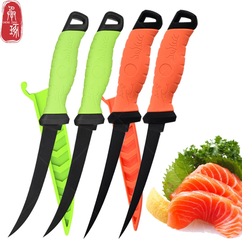 

Professional Boning Knife Fishing Fillet Knife Stainless Steel Kitchen Butcher Knives For Household Fruit Knife with Cover