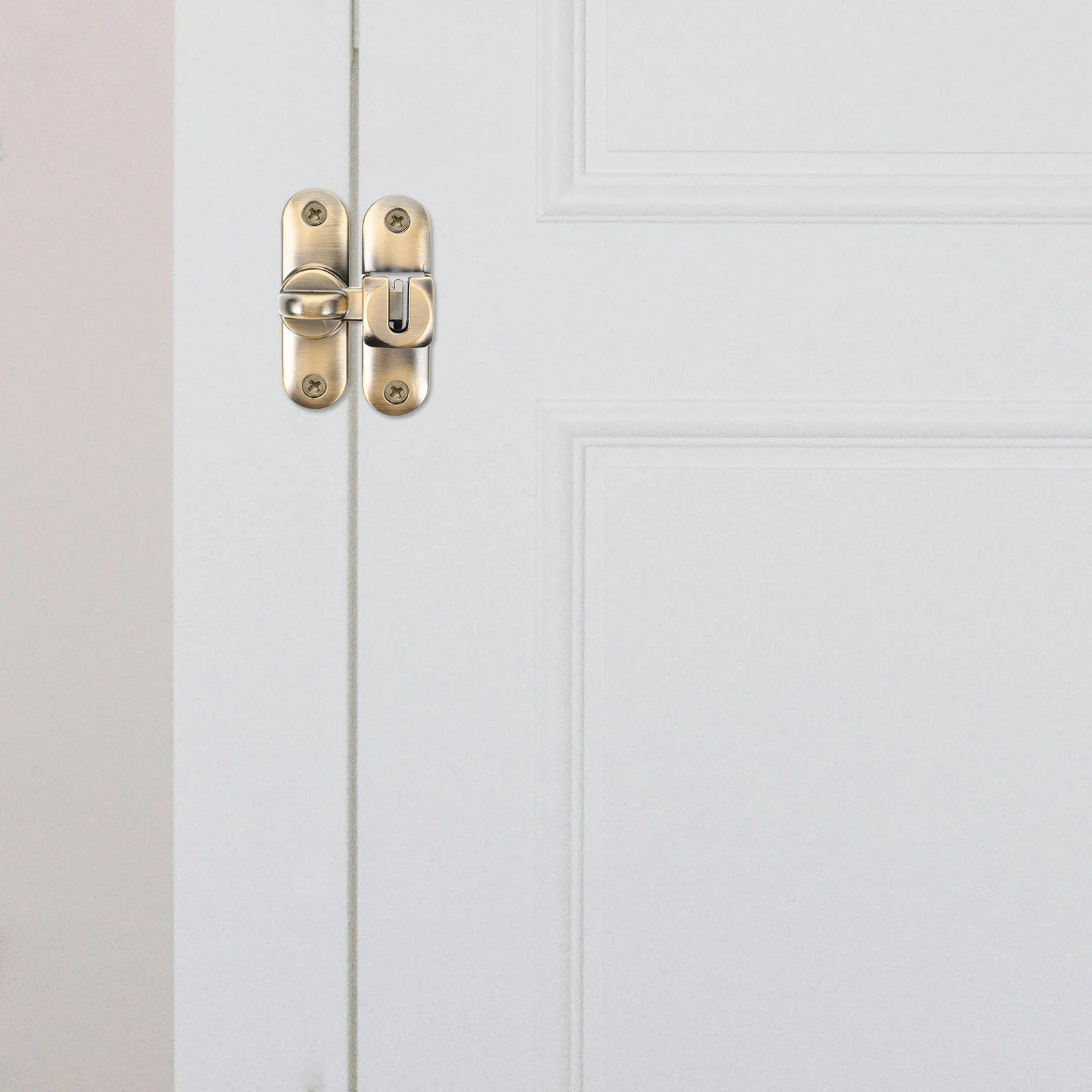 

Zinc Alloy Door Lock Barn Doors and Hardware Included Locks Latches Automatic Locking with