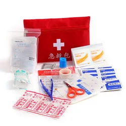 Kit portátil de primeros auxilios para persona o familia, impermeable, para exteriores, para supervivencia de emergencia, tratamiento médico en viajes, Camping o senderismo