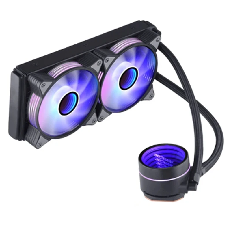 Water Cooler 360Mm ARGB Cpu Cooler For Lga2011v3 1200 AMD AM4 IWONGOU Pc Water Cooling