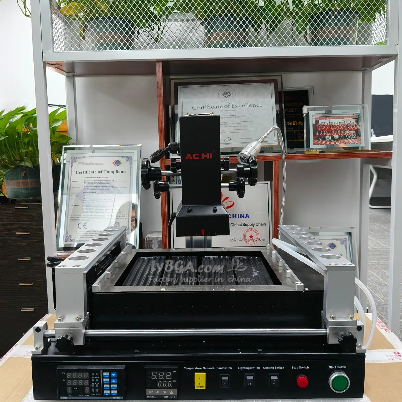 ACHI IR pro SC 2800 واط الأشعة تحت الحمراء بغا محطة إعادة العمل لحام PCB اللوحة الأم رقاقة تجديد آلة إصلاح للإلكترونيات