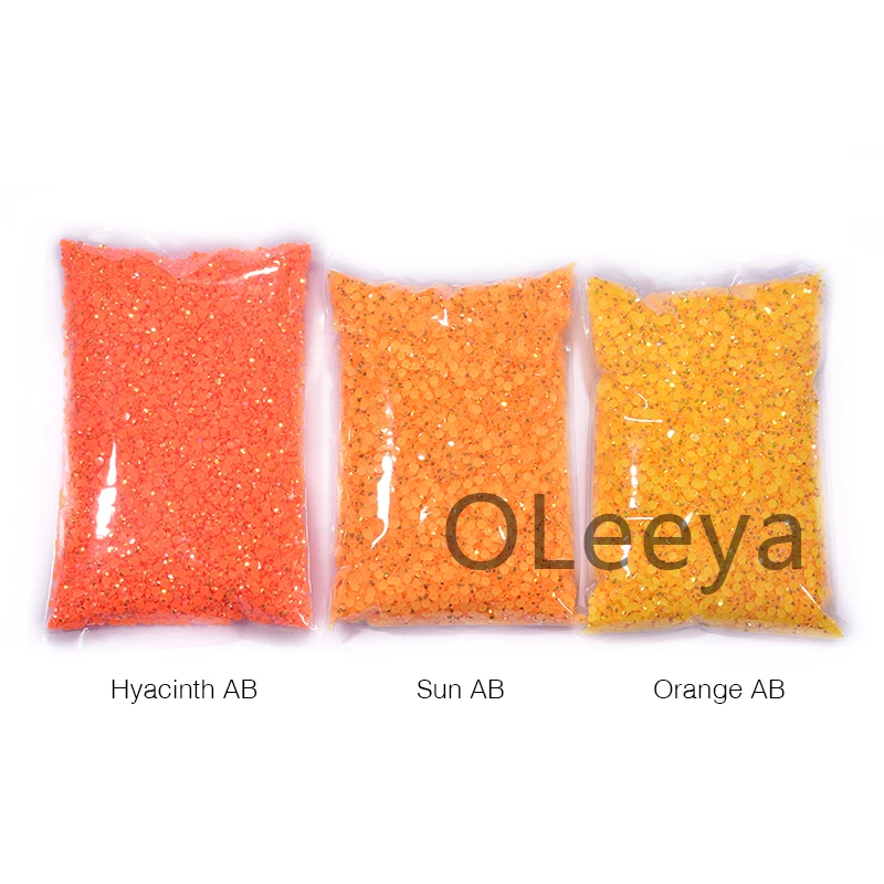 Jelly AB Resin Rhinestones 4