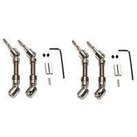 【Flash Sale】2 Set CVD Front Wheel Universal Drive Shaft Accessories For Wltoys 12428 12423 12427 1/12 RC Car Upgrade Parts