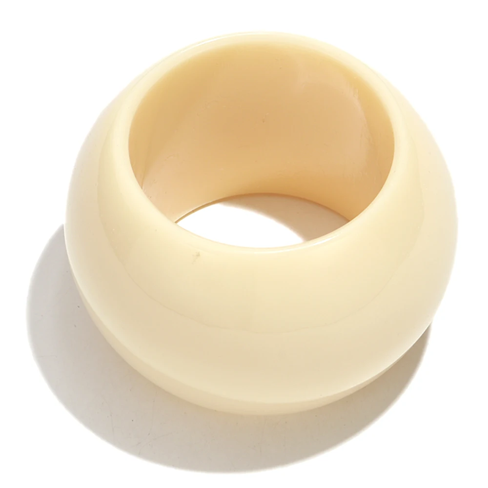 Statement Oversied Acrylic Large Wide Round Cuff Bangle for Women Simple Resin Geometric Big Heavy Bangles 2026 Trendy Jewelry