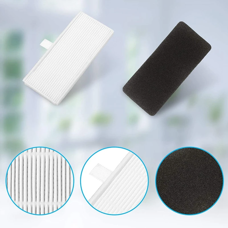 3PCS Replacement Filter &Side Brush Accessories For Coredy 3500 R3500 R3500S R750 Robot Vacuum Highly Efficient