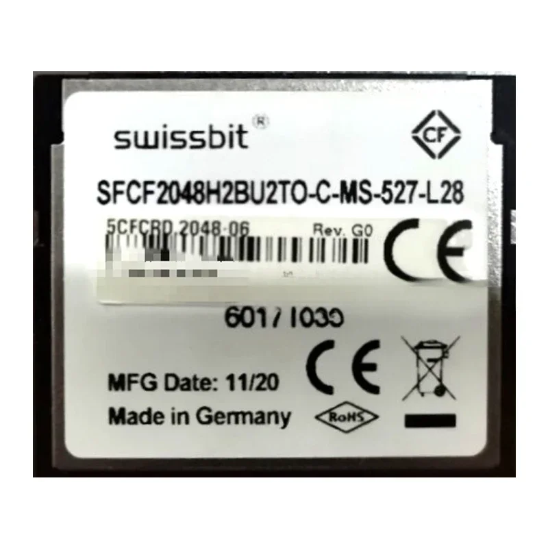 B&R PLC swissbit 5CFCRD.2048-06 SFCF2048H2BU2TO-C-MS-527-L28