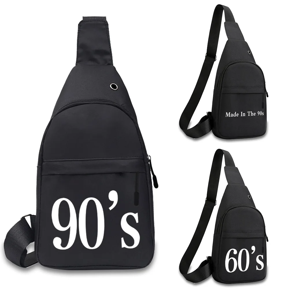 

Chest Pack Sports Running Trendy Years Series Multi-functional Chest Bag Lightweight Travel Hiking One Shoulder Crossbody Bag