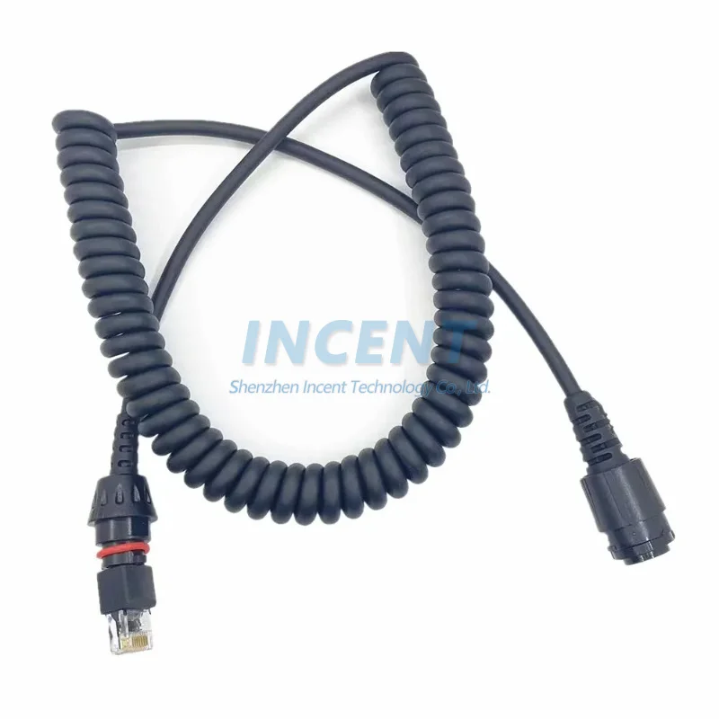 

10Pcs Replacement Speaker Mic Microphone Cable for Motorola HMN4079 RMN5127 RMN5065 RMN5053 Radio Walkie Talkie Accessories