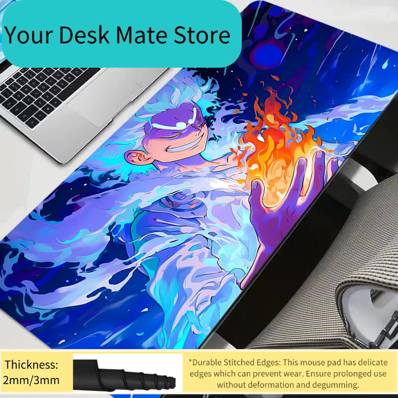 Anime Gaming Speed One Piece Mouse Pad Gamer Large Mouse Mat Keyboard Mousepad Computer Durable Anime XXL Max Desk Mat