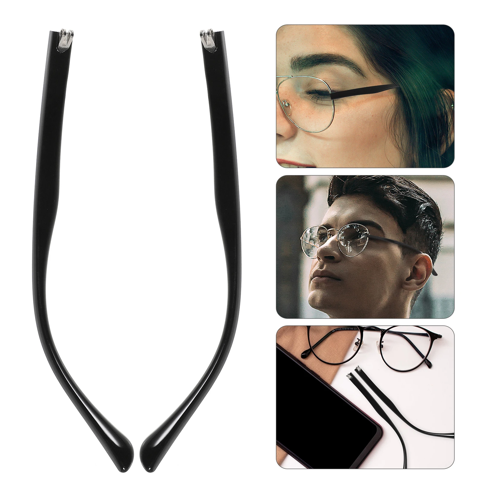 

Glasses Accessories Eyeglass Arm Replacement Universal Temple Legs for Repair Kit Suitable Most Glasses Non Slip Design