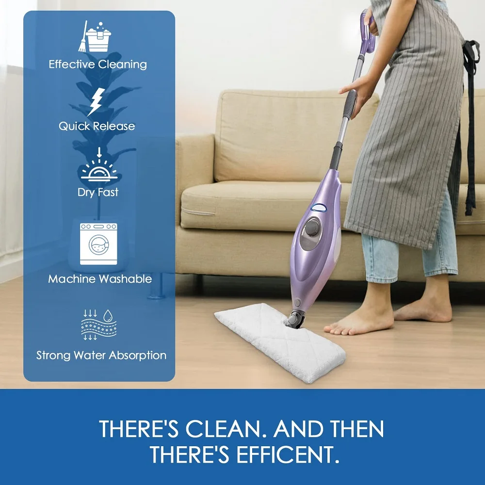 Replacement Microfiber Steam Mop pad Cleaning Pads for Shark Steam Pocket Mop Shark Steam Pocket Mop Hard Floor Cleaner