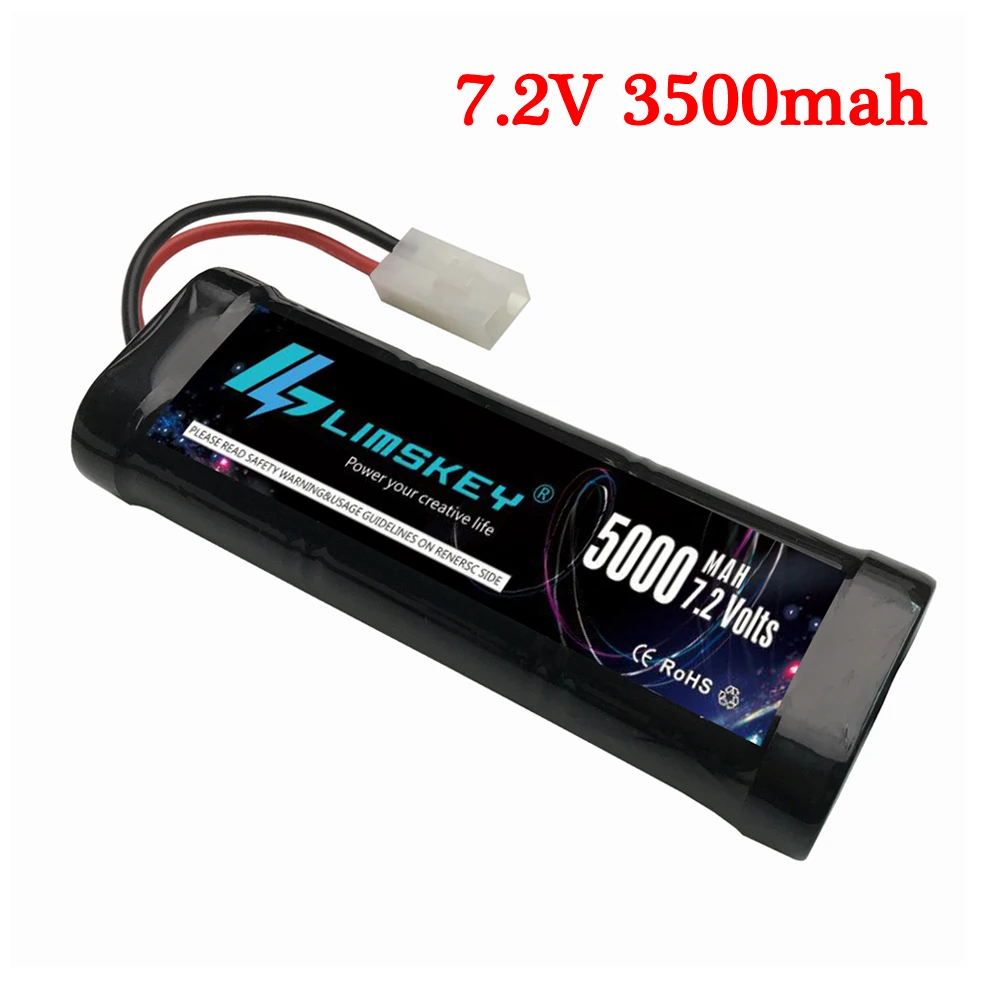 7.2V 3500mAh / 5000mah SC Ni-MH bateria na zabawki zdalnie sterowane cysterna samolot helikopter ze złączami Tamiya 1/16 7.2v bateria