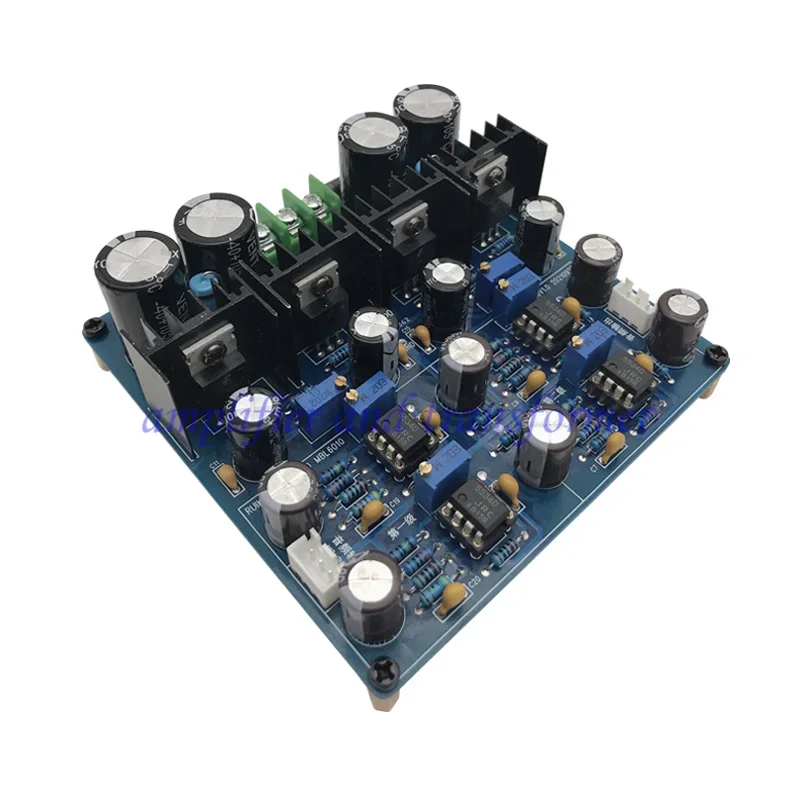 Re-engraved German MBL6010 Class A pre-amplifier circuit, 5534 op amp, Class A voltage regulator circuit