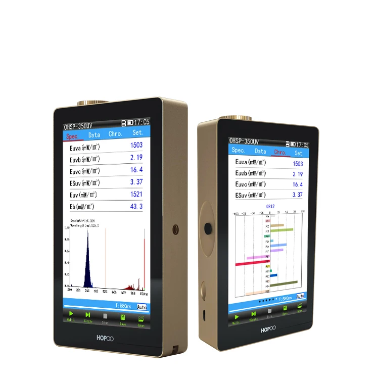 OHSP350UV UV Spectrometer Measurement of Spotlight Sources and UV-LEDs 230-850nm