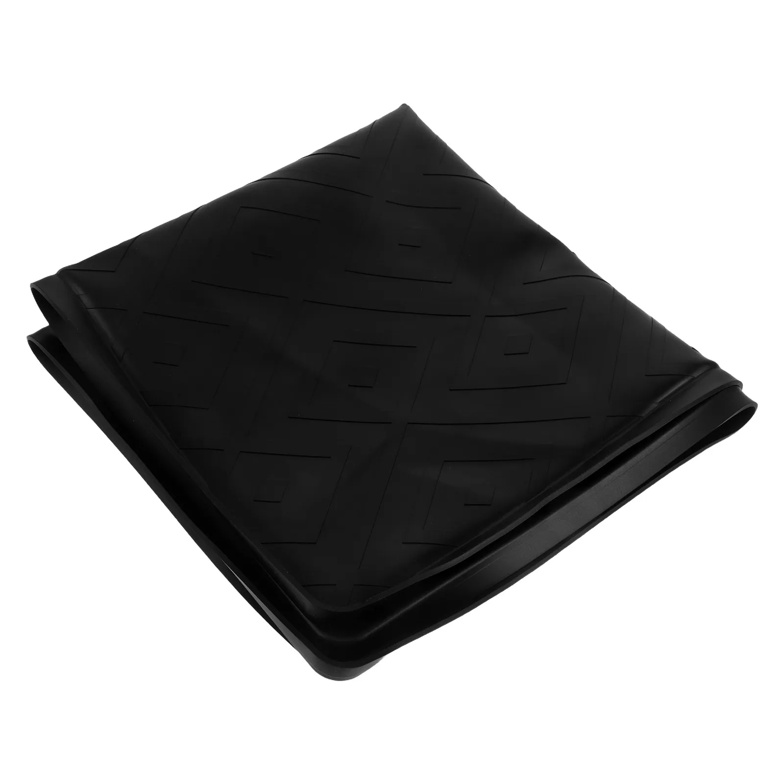 

Mini Fridge Silicone Mat 20x20x0.2 Non-Slip Spill-Proof Drip Tray Protective Base Pad for Refrigerator Washing Machine Dryer