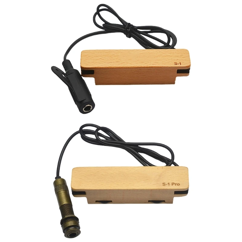 Folk Guitar Pickup Suitable for Any Folk Guitars Simple Setuping Suitable for Beginners and Professional Present A52F