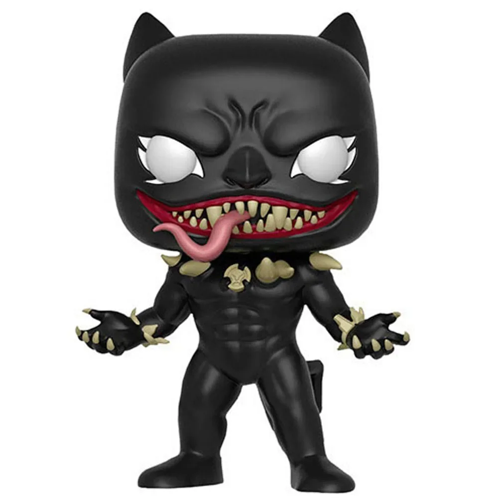 Anime Popstyle VENOMIZADO Pantera Negra # 370 figuras de acción de vinilo juguetes de modelos coleccionables para niños regalo de Navidad