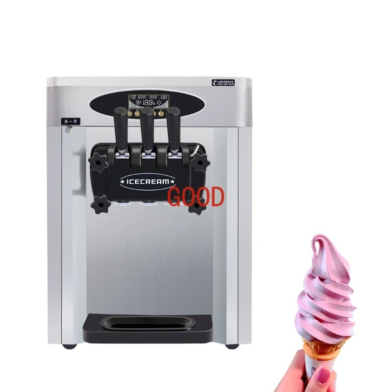 Icecream Maker Soft Serve Ice Cream Machine Commercial Ice Cream Maker Machine