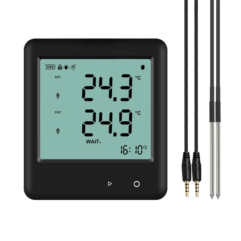 YDP-700E Digital LCD Display Industrial External Temperature Platinum Resistance Sensor Probe Digital Data Loggers