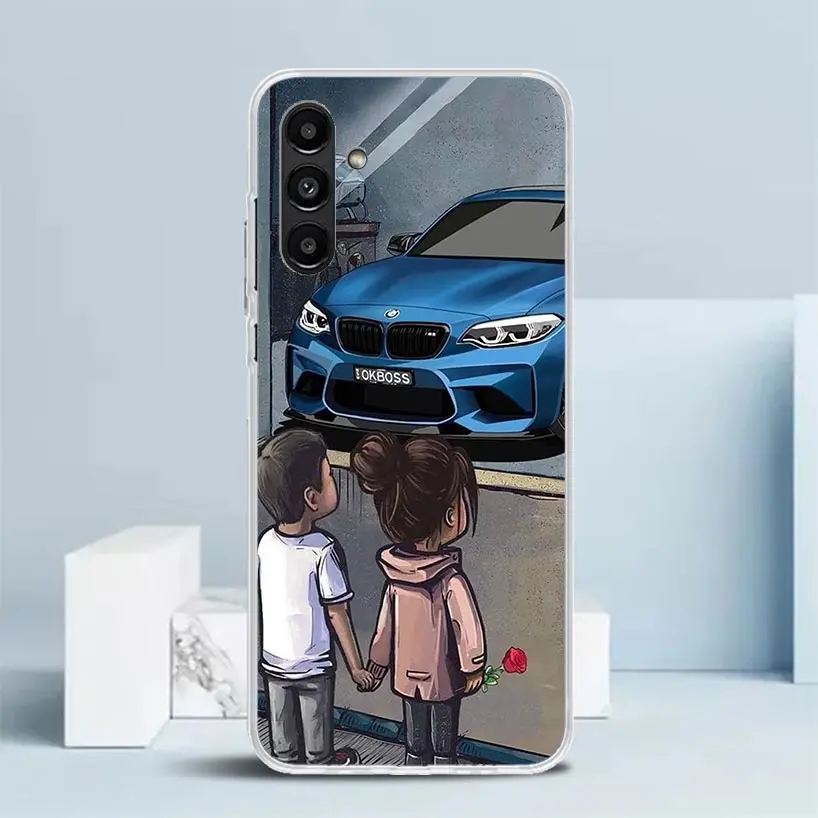 Boy See Sports Car Jdm Drift Phone Case For Samsung Galaxy A17 A37 A57 A16 A15 A14 A13 A56 A55 A54 A53 A36 A35 A34 A33 A26 A25 A
