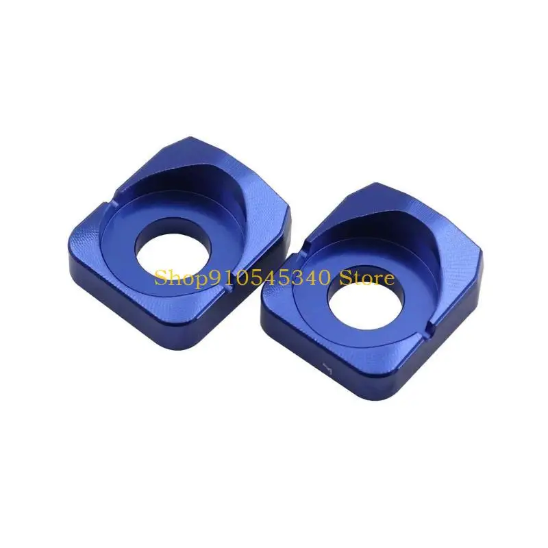 U2JA Aluminum Chain Adjuster For Electric Bike Motorcycles Rear Axles Blocks Aluminum Rear Wheel Axles Hub Spacers