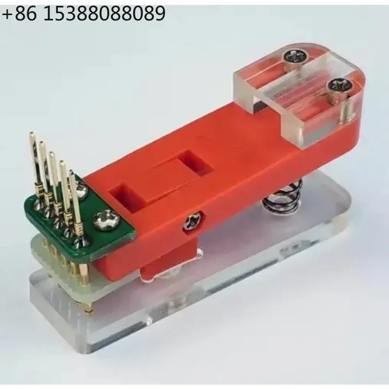Test Stand PCB Clamp Fixture Probe Download Program Burning 2.54 2.0 1.27 Single Row Wire 30cm