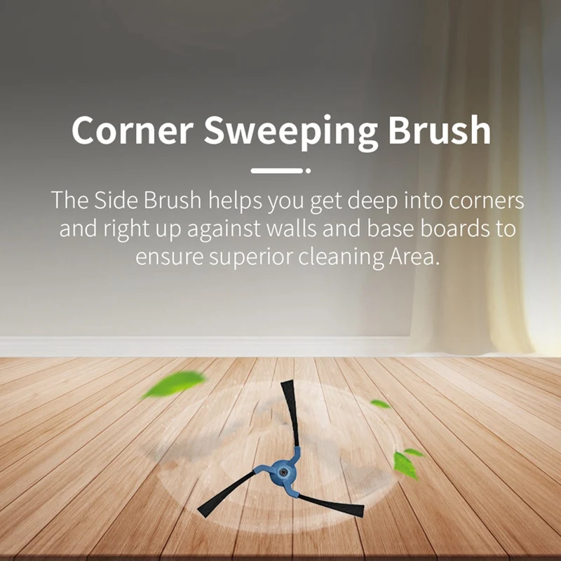 Eufy X9 Pro 로봇 진공 청소기 액세서리, 교체 가능한 예비 부품, 세척 가능한 걸레 천, 사이드 브러시, 12 개