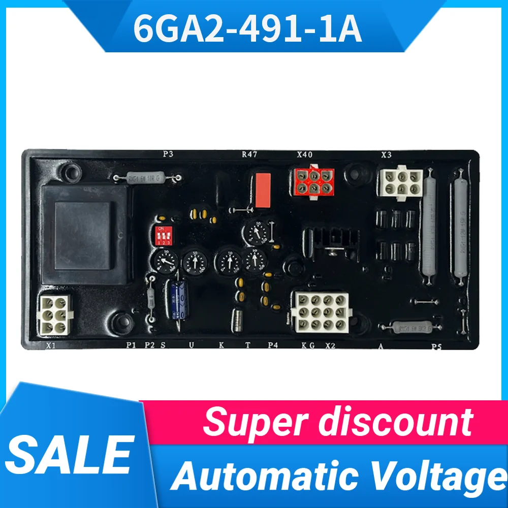Original 6GA2-491-1A AVR diesel generator automatic stabilizer