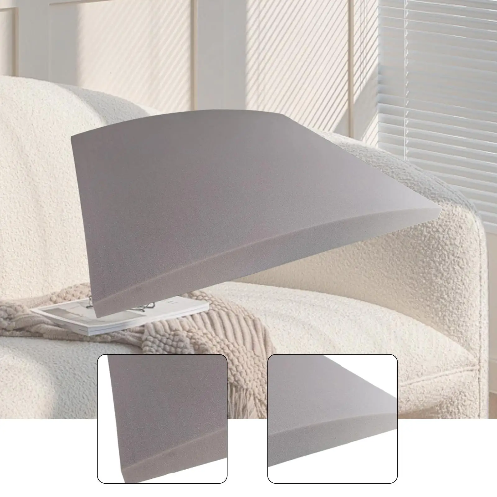 

Подушка-вкладыш для дивана от провисания сиденья, изогнутая губчатая подкладка для ремонта провисших участков, 20x20 дюймов, для секционных диванов, кресел, двухместных диванов