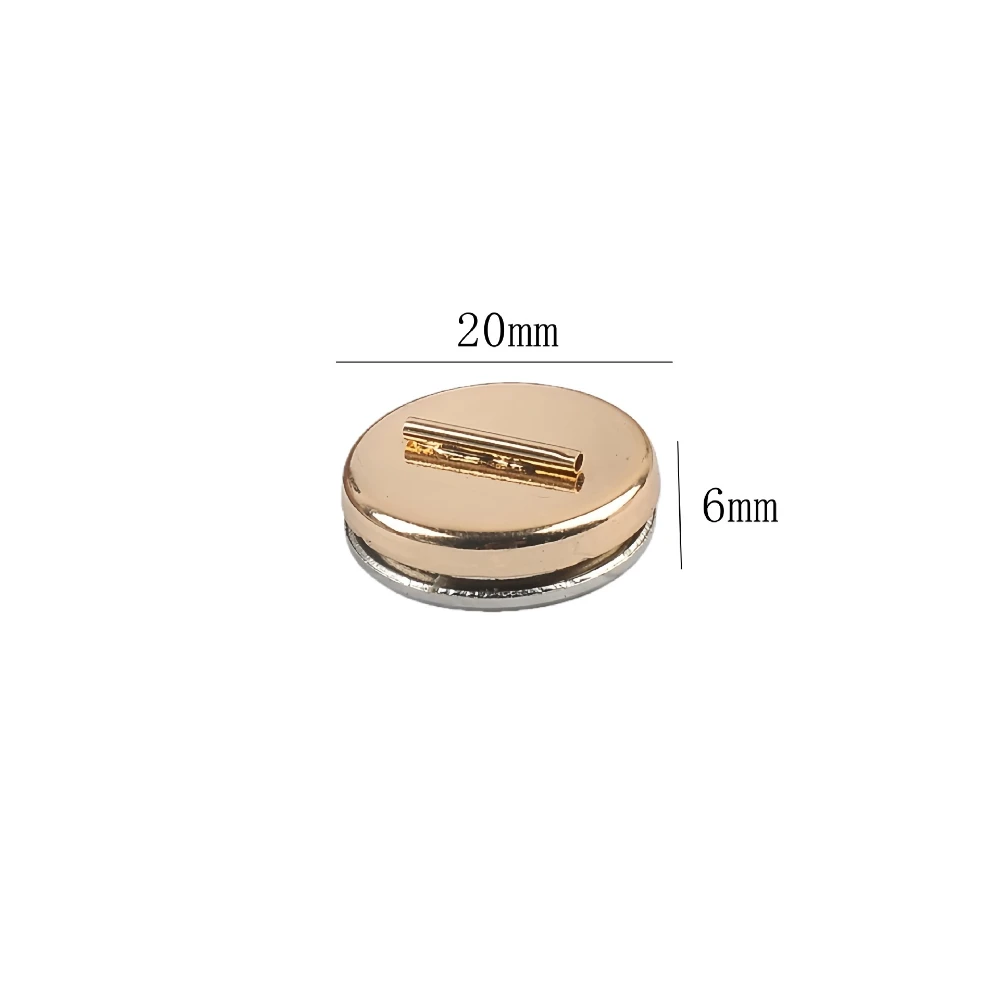 Modische Metall-Magnet-Brosche Ohne Lochbefestigung Einfach Anzubringender Magnetischer Kleider-Accessoire-Schmuck – Detail 6