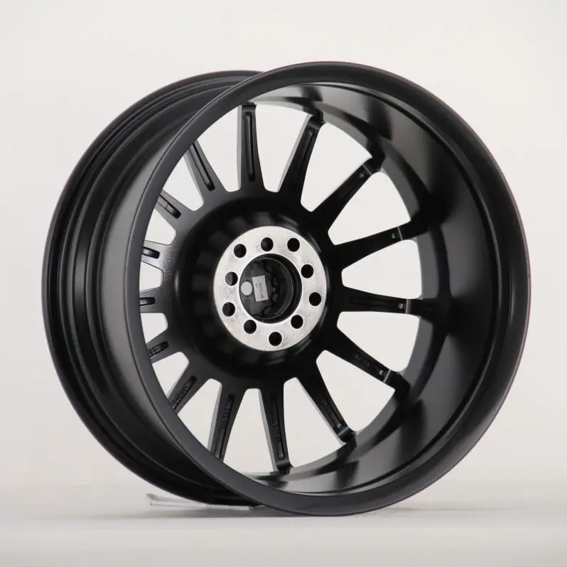 

for 5X112 Wheels 17 18 Inch Rims 8J 5 Holes Gloss Black Alloy Racing Car Wheels Hubs Luxury high-end customization
