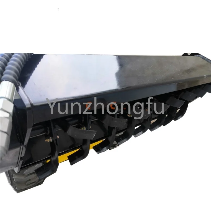 tiller attachment for mini skid steer loader mini loader rotary plow with quick attaching size fit Dingo Toro Kanga