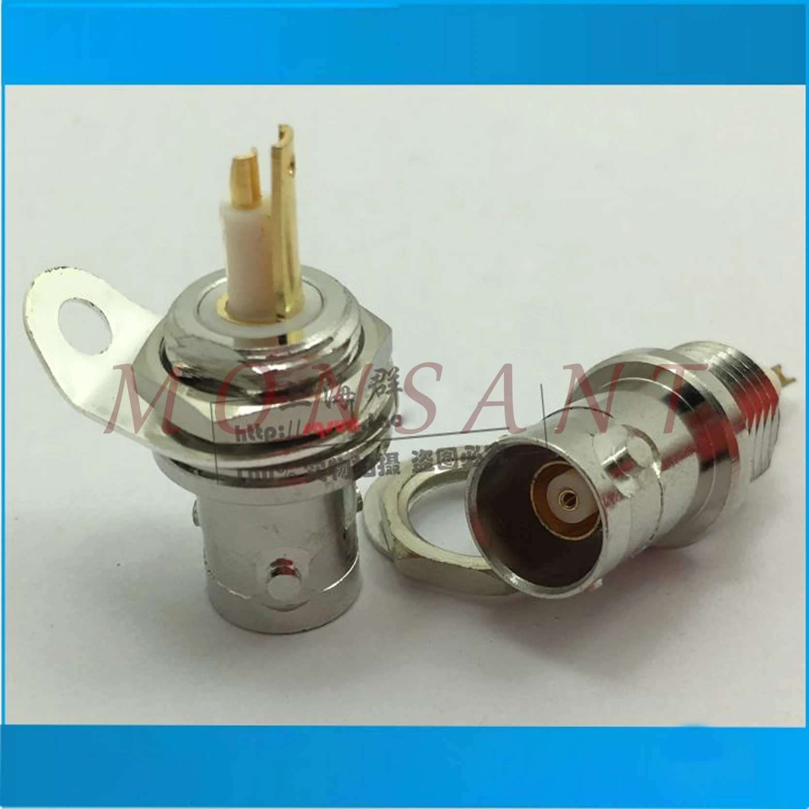 Triax BNC BJ77 Three Bayonets Triaxial BNC Socket KY Connect Tri-coaxial Triaxial Cable 1553B Total