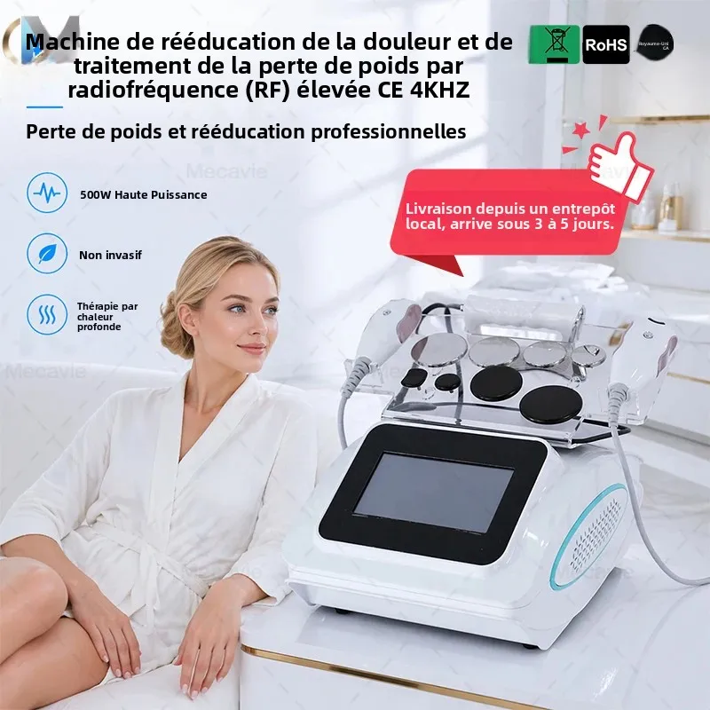 Appareil de thérapie Tecar RF 448KHZ RET CET, machine de diathermie pour amincir le corps, soulagement de la douleur, raffermissement de la peau, INDIBA, soin profond, réparation des tissus